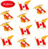 Canada Flag Souvenirs Pin, Canadian National Flag Lapel Pin, Patriotic Maple Leaf Badge Canada flag Pin